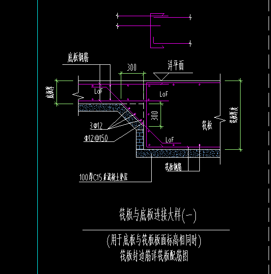 筏板變截面