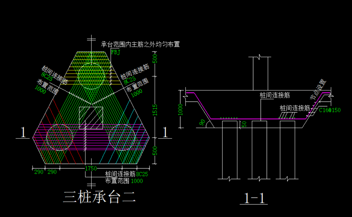 三樁承臺(tái)
