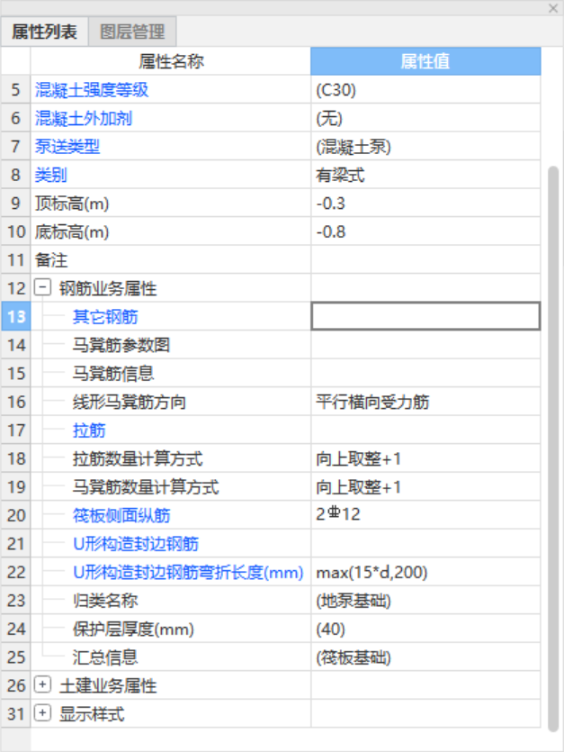 筏板鋼筋