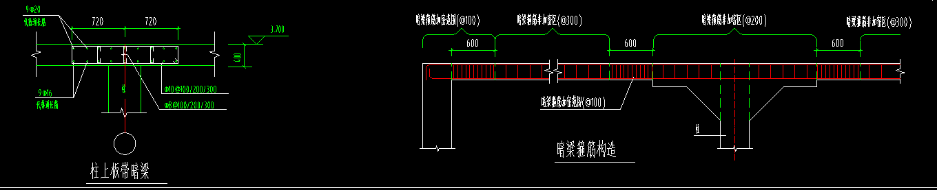 暗梁