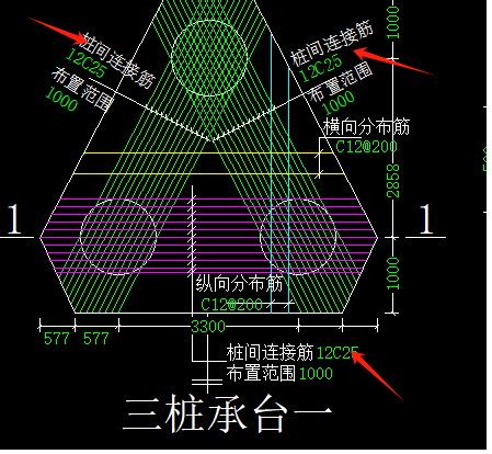 承臺怎么畫