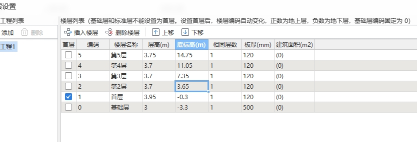 樓層設(shè)置