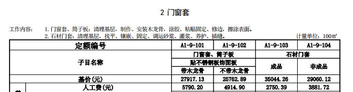 套哪個(gè)定額