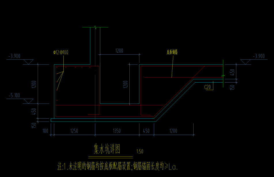 集水坑怎么建模