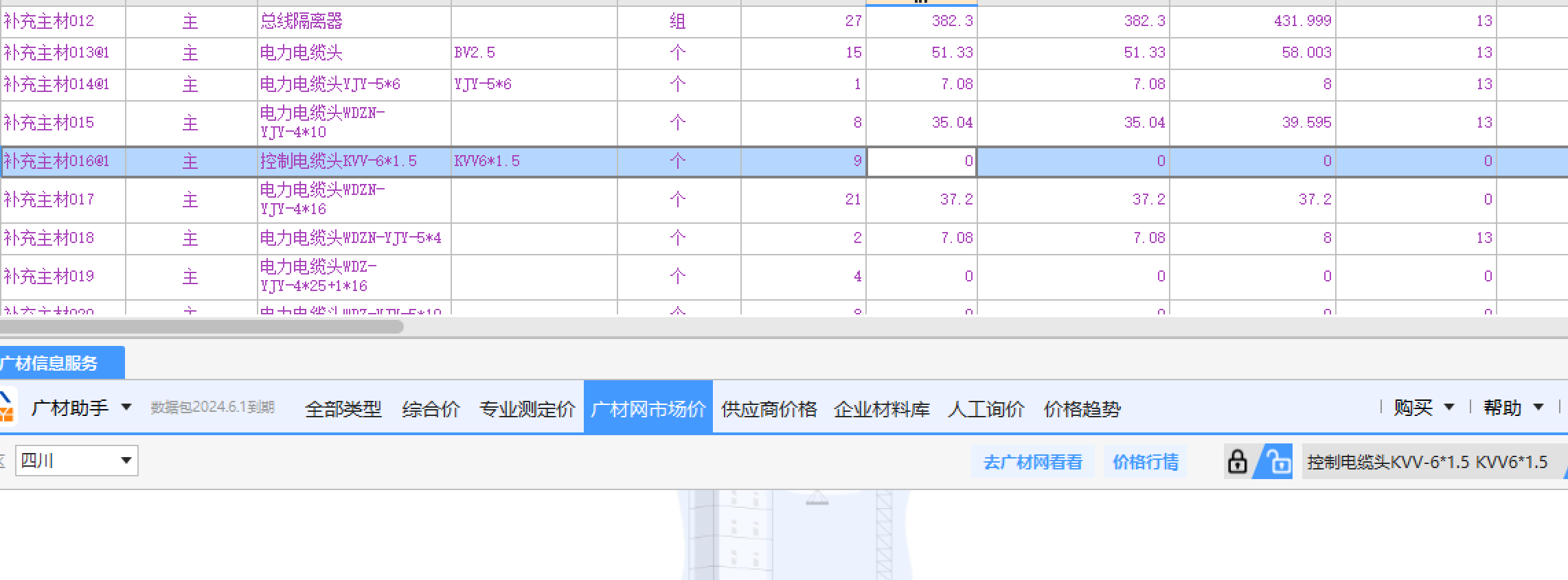 調(diào)價(jià)