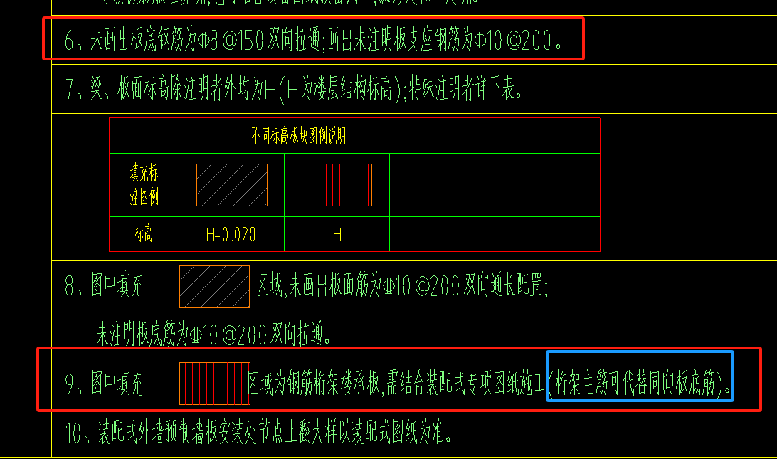 底筋