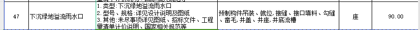 下沉綠地