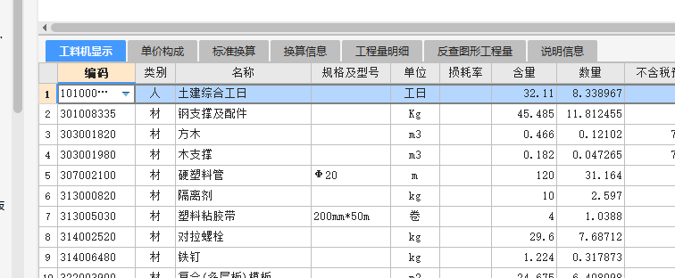 模板工