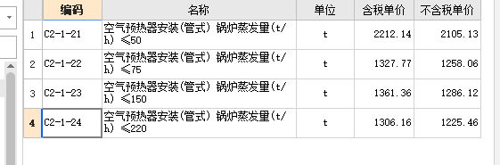定額子目