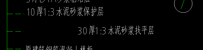 找平層