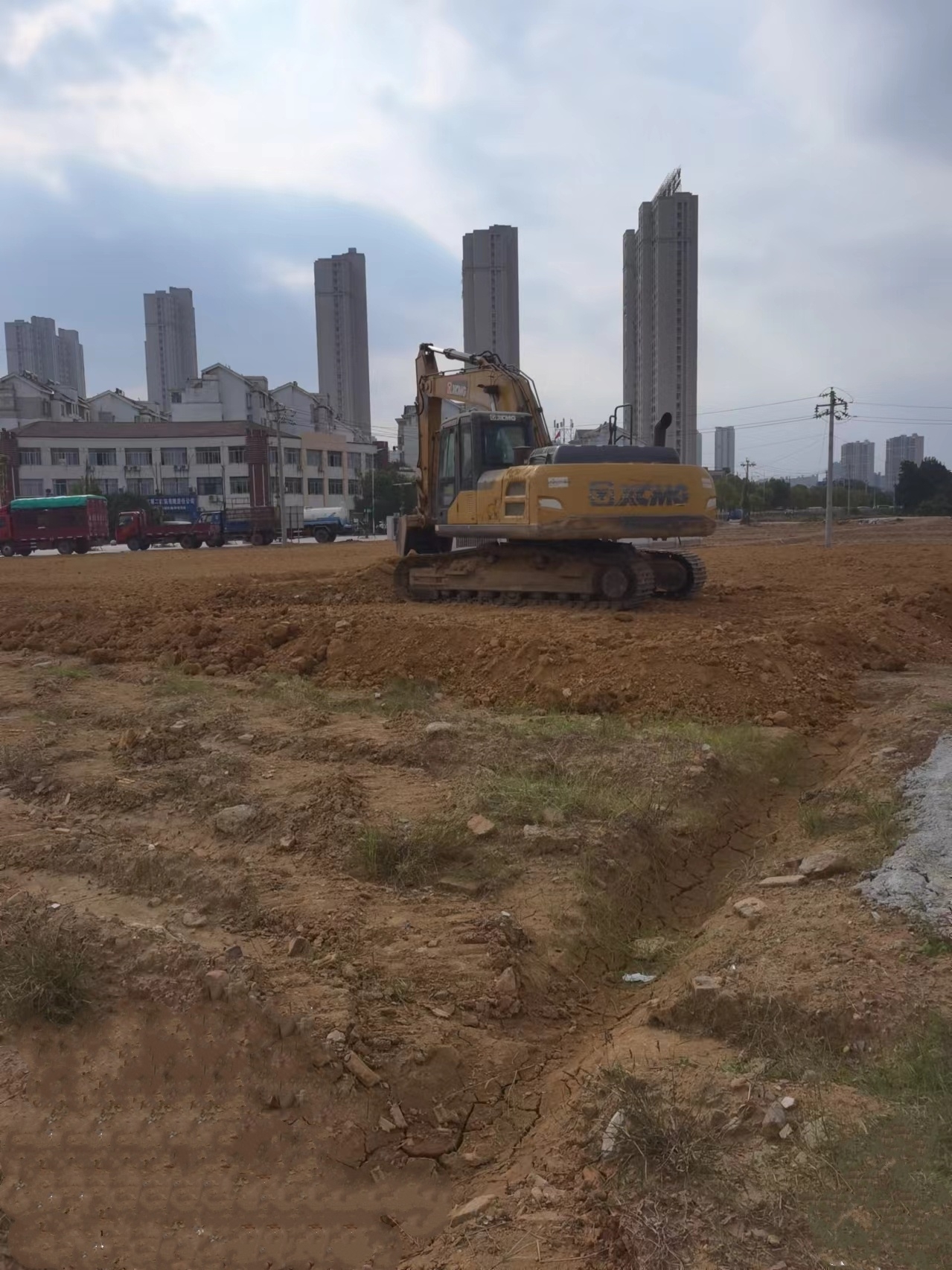 平整場地