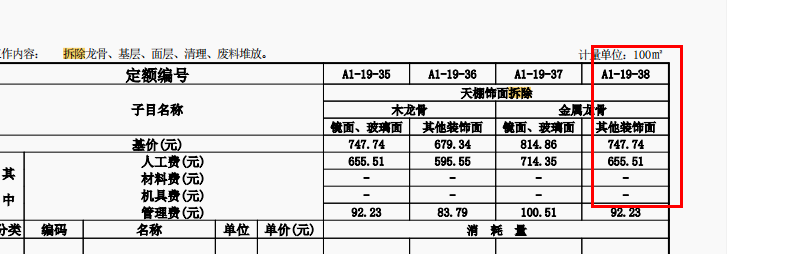 清單和定額