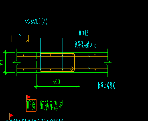 暗梁