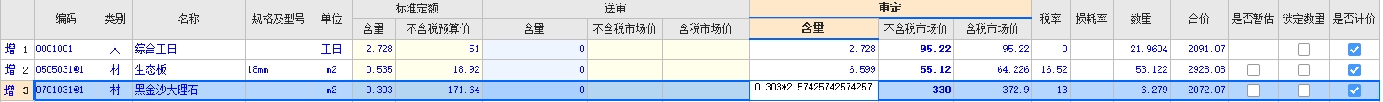 定額