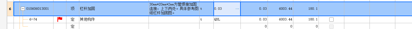 套清單