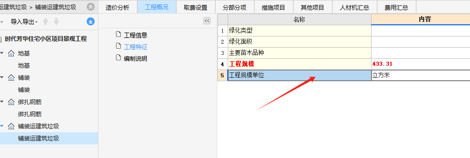 工程規(guī)模