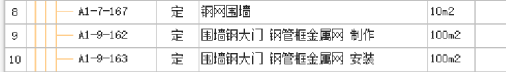 定額子目