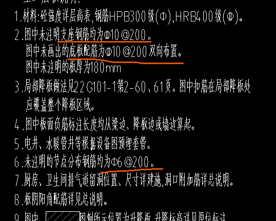分布筋