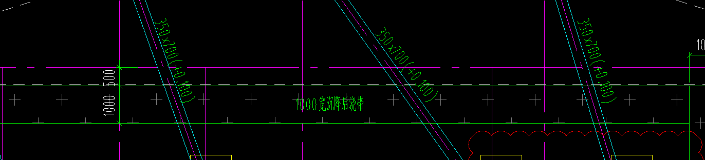 后澆帶怎么畫