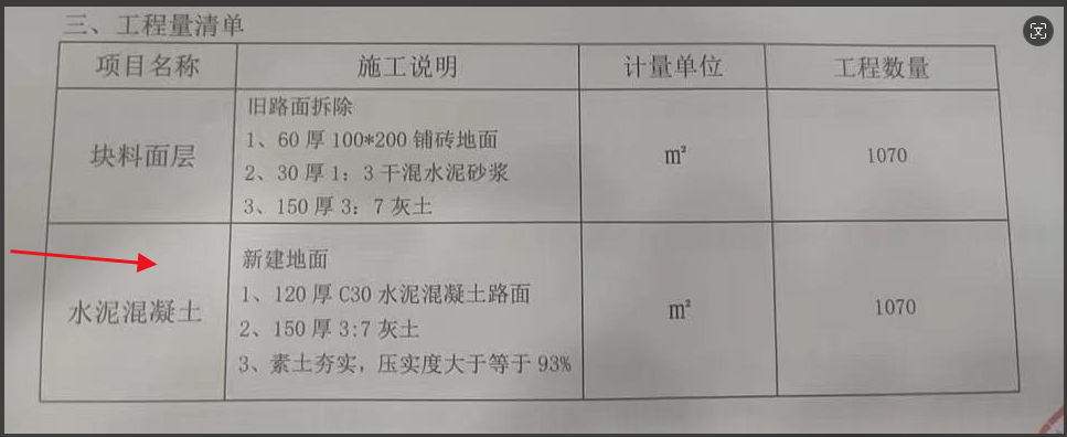 混凝土道路
