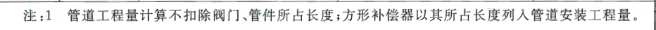 管道工程量