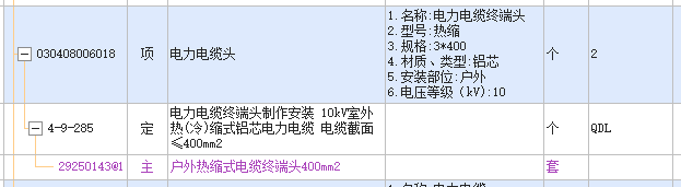 電力電纜