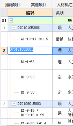 清單編碼