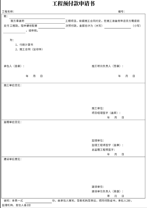 預付款
