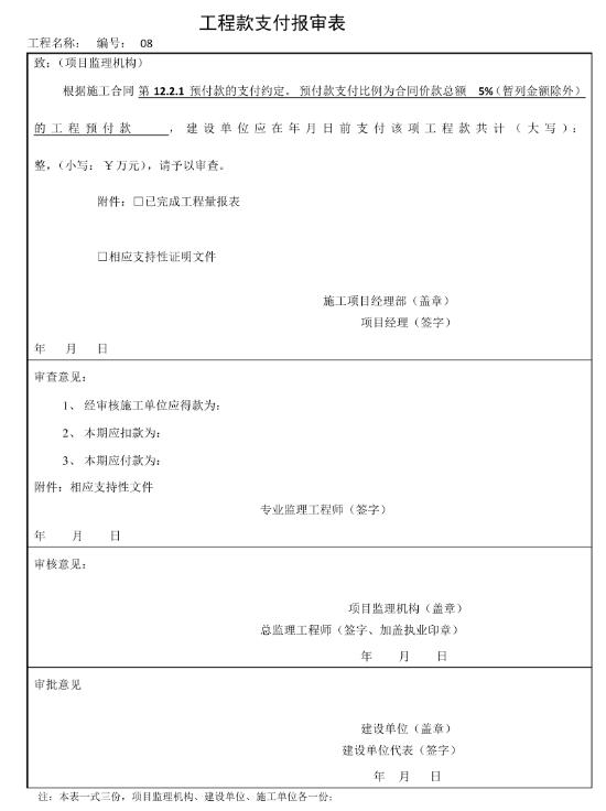 預付