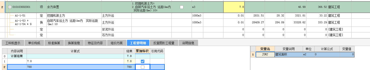 綜合單價