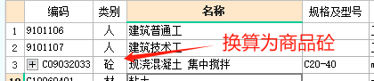 混凝土換算