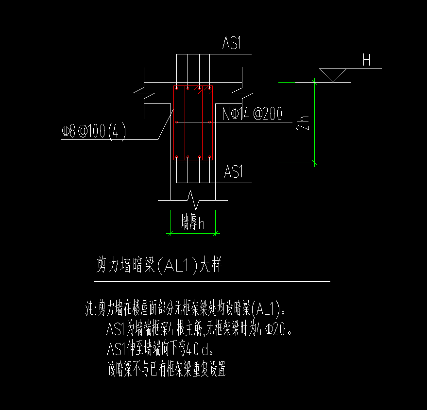 暗梁