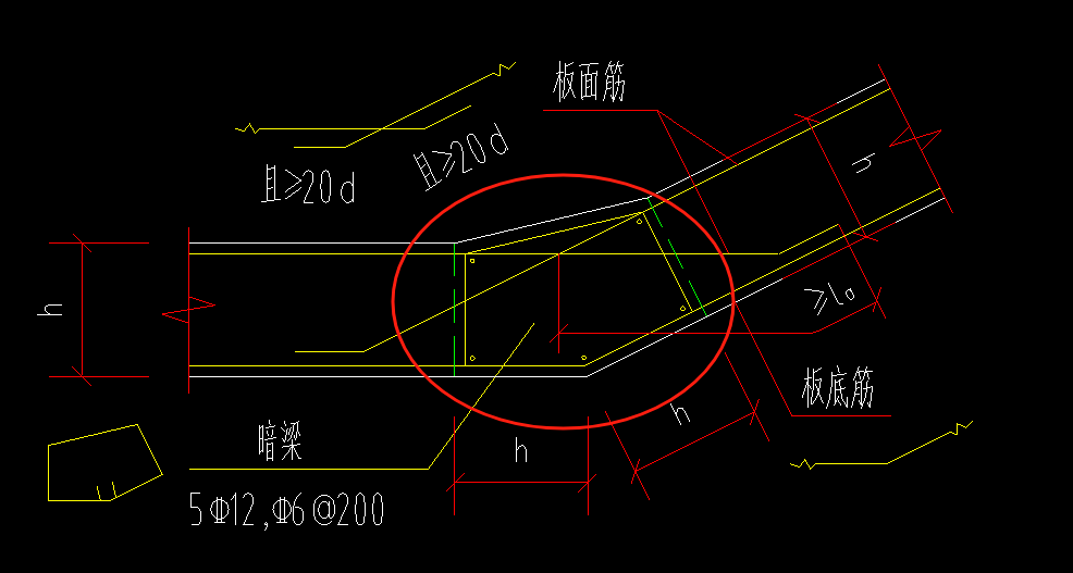暗梁