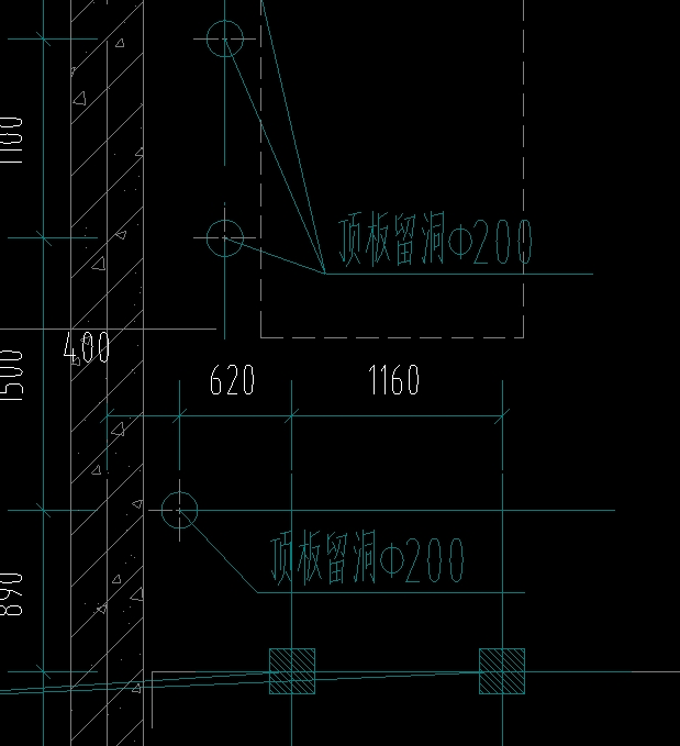 預(yù)留洞