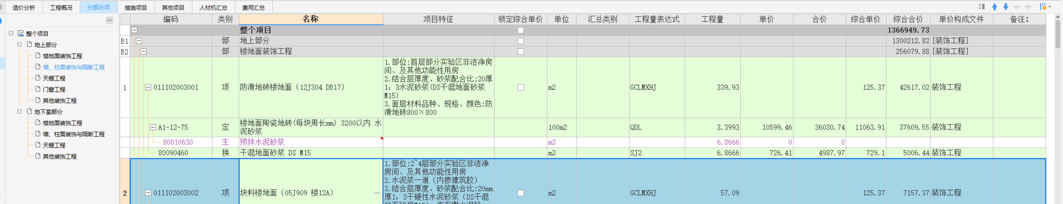 子目