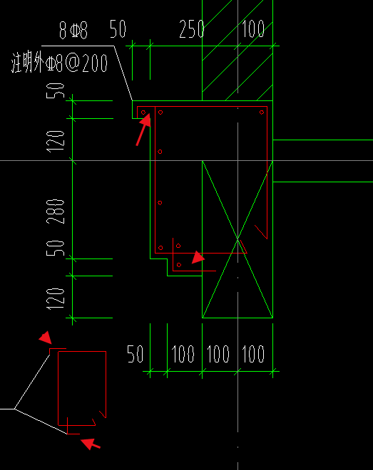 直筋