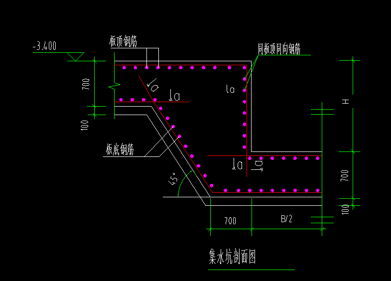 集水坑怎么建模