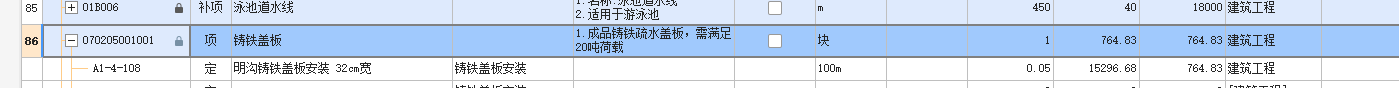 項目編碼