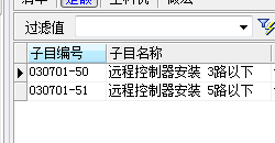 清單定額