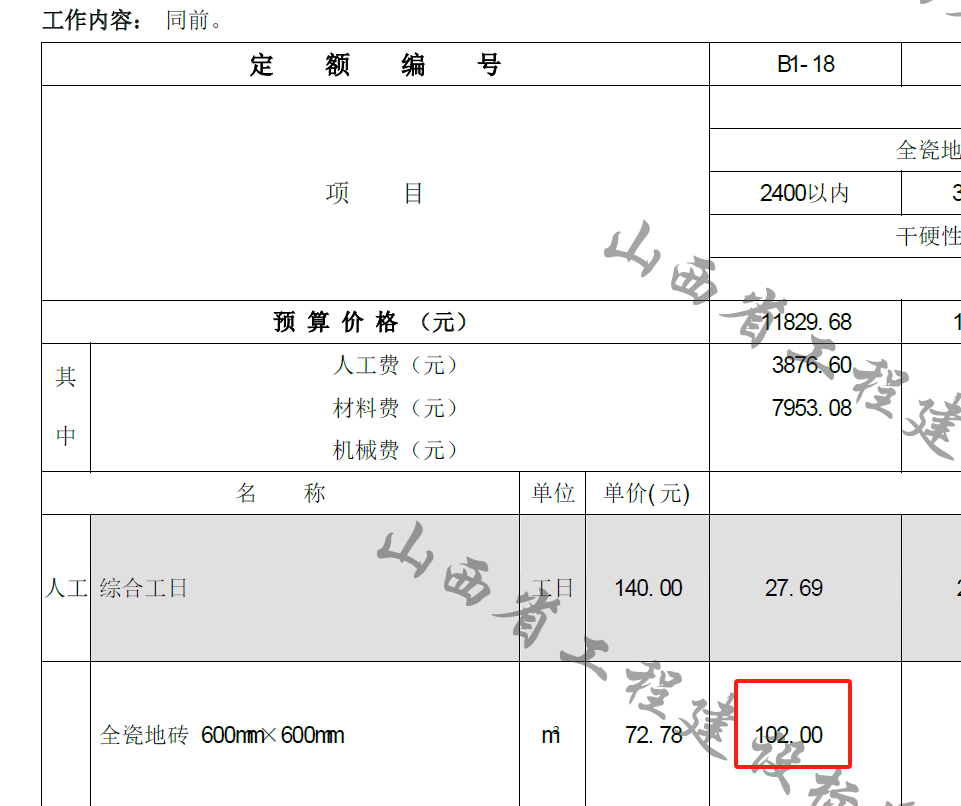 瓷磚的損耗率