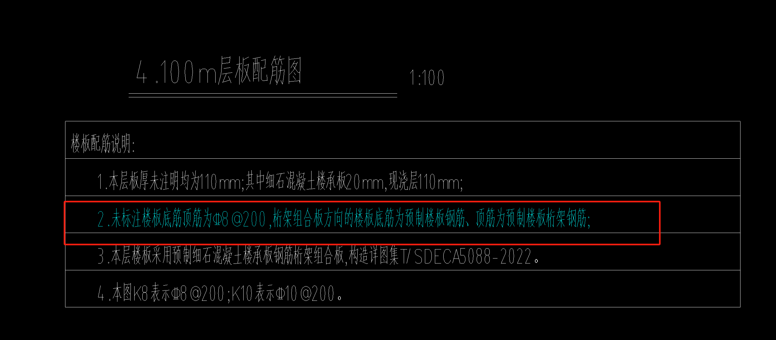 現澆板