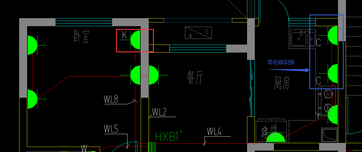標(biāo)高不同