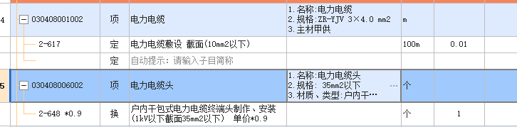 電力電纜