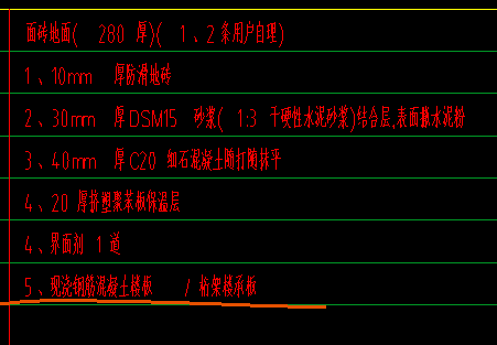 地面做法