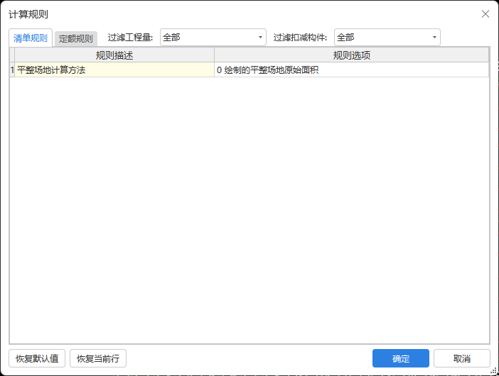 清單規則