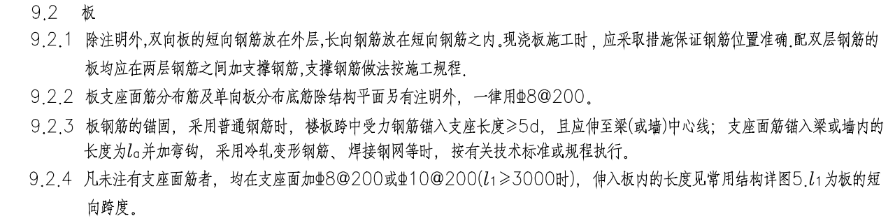 板配筋