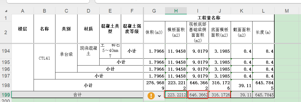 承臺梁
