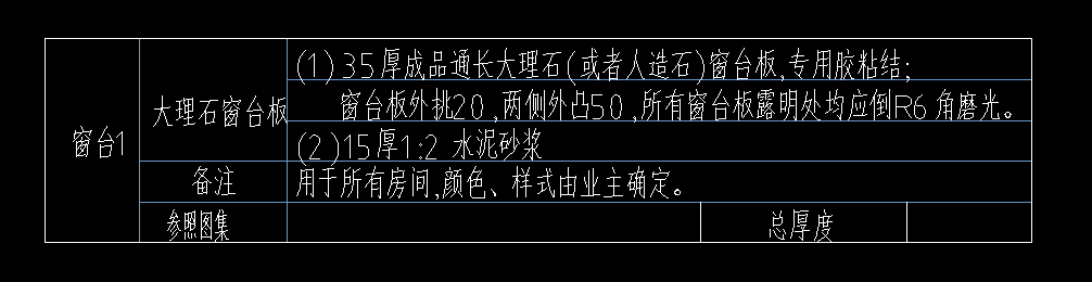 大理石窗臺板