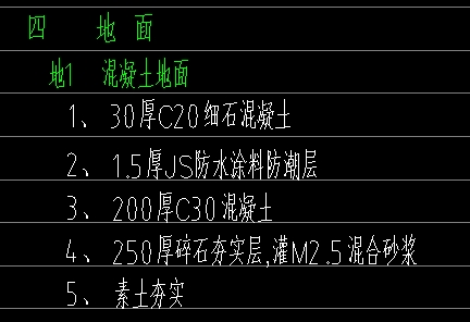 地面做法