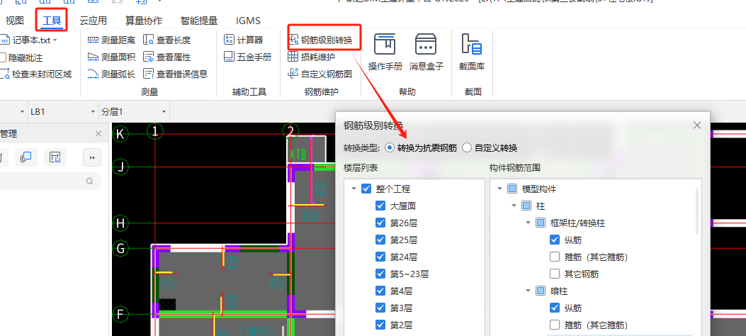 縱向鋼筋